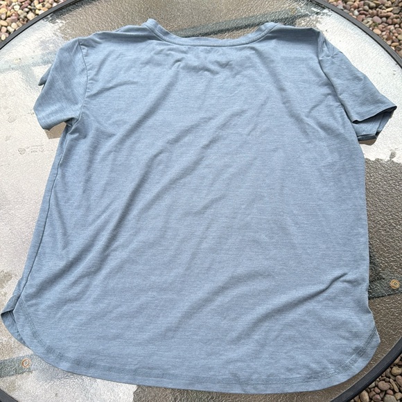 Vouri Casual Blue T-Shirt with Pocket - Picture 4 of 5